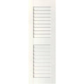 Primed Louvered Shutters Pair P679