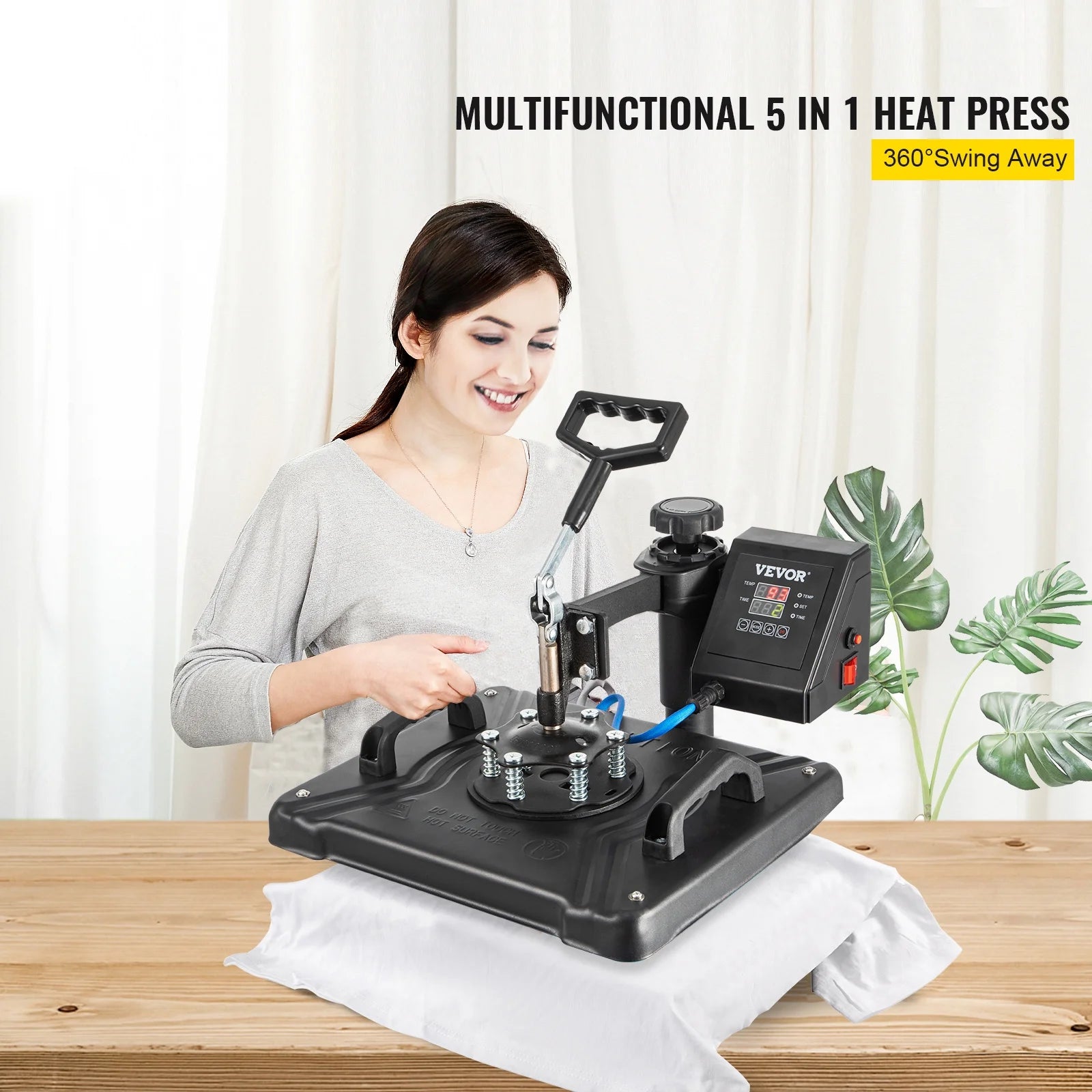 5 in 1 Heat Press Machine Digital Multifunctional Sublimation G315839