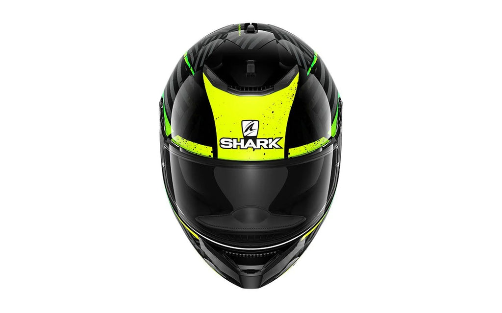 Black Yellow Green Helmet G536048