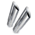 Slash Cut Exhaust Tips 2.5in ID Inlet I31001