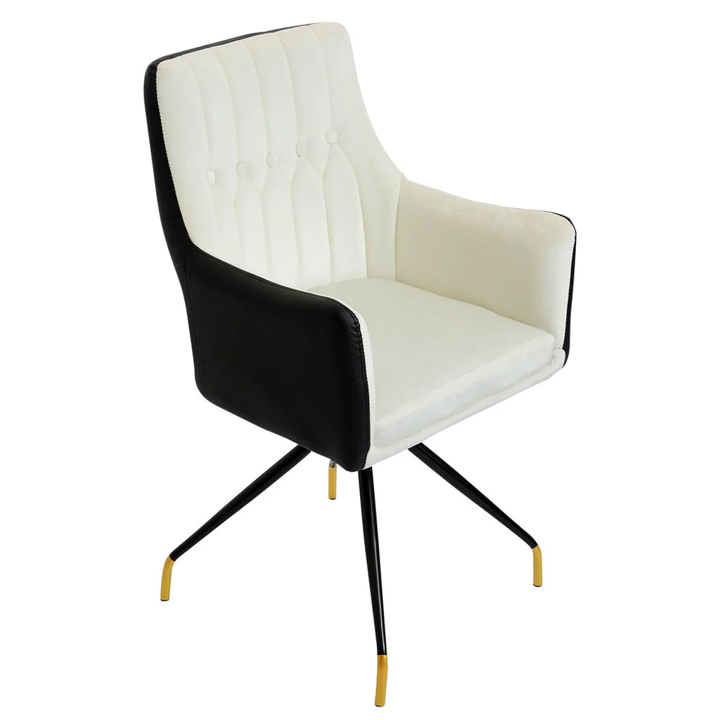 Pink Crushed Velvet Swivel Armchair T78510