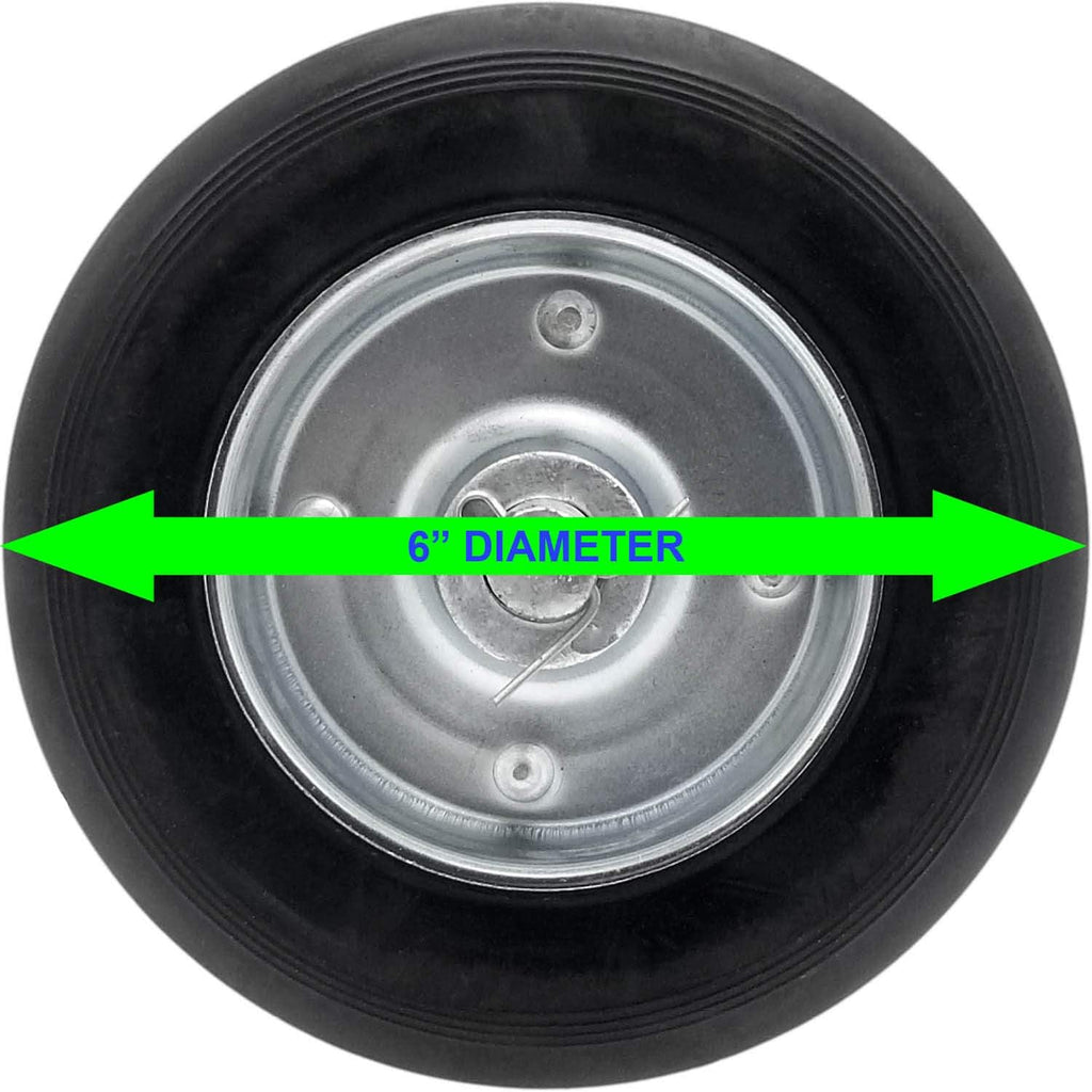 Rolling Gate Carrier with 2 Rubber Wheels K863307