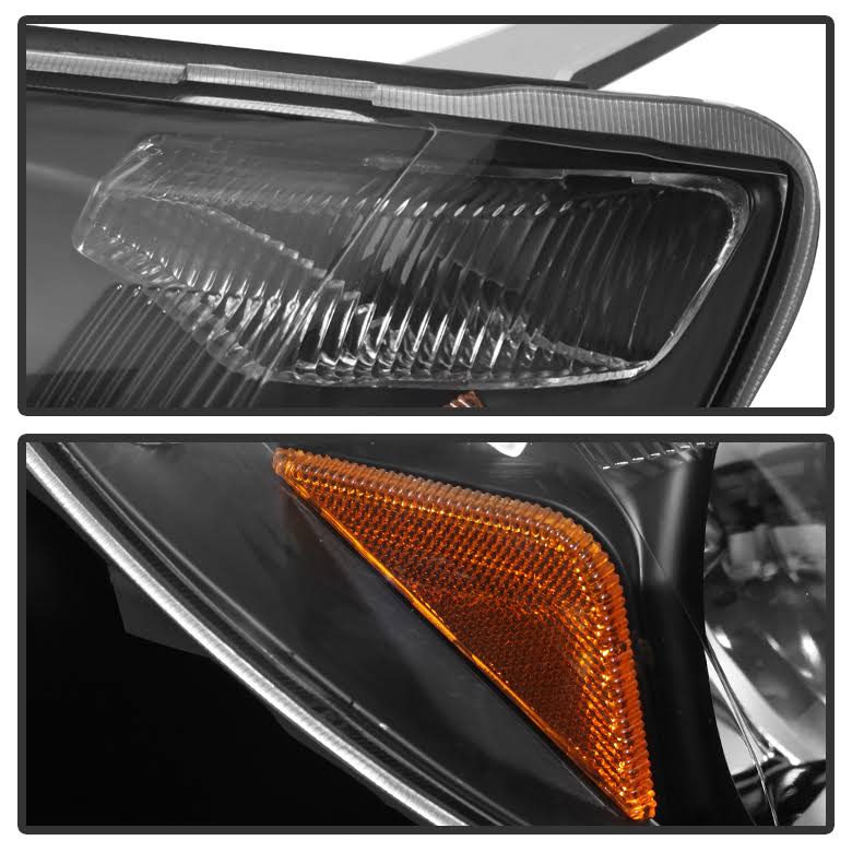 Black Crystal Headlights E365
