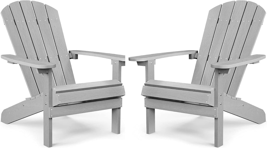 Blue Plastic Adirondack Chair R89887