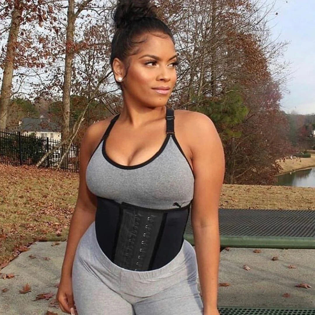 Latex Waist Trainer Corset Shapewear O78824