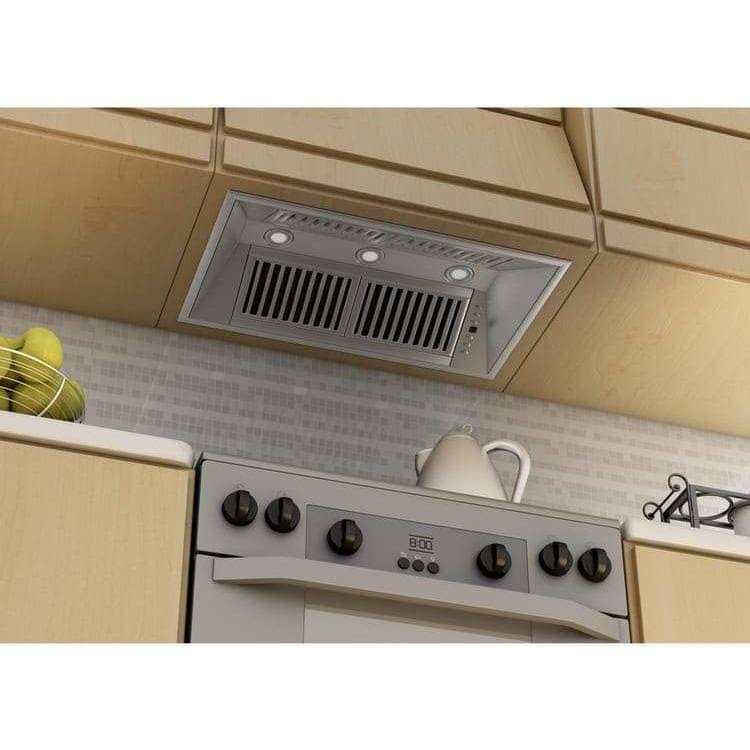 28x22 Stainless Steel Island Insert Range Hood C1742