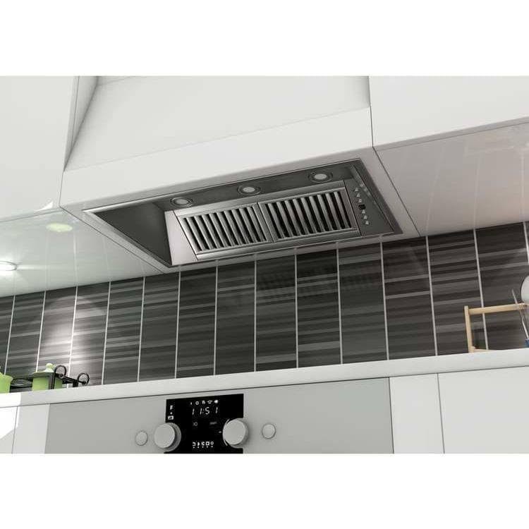 28x22 Stainless Steel Island Insert Range Hood C1742