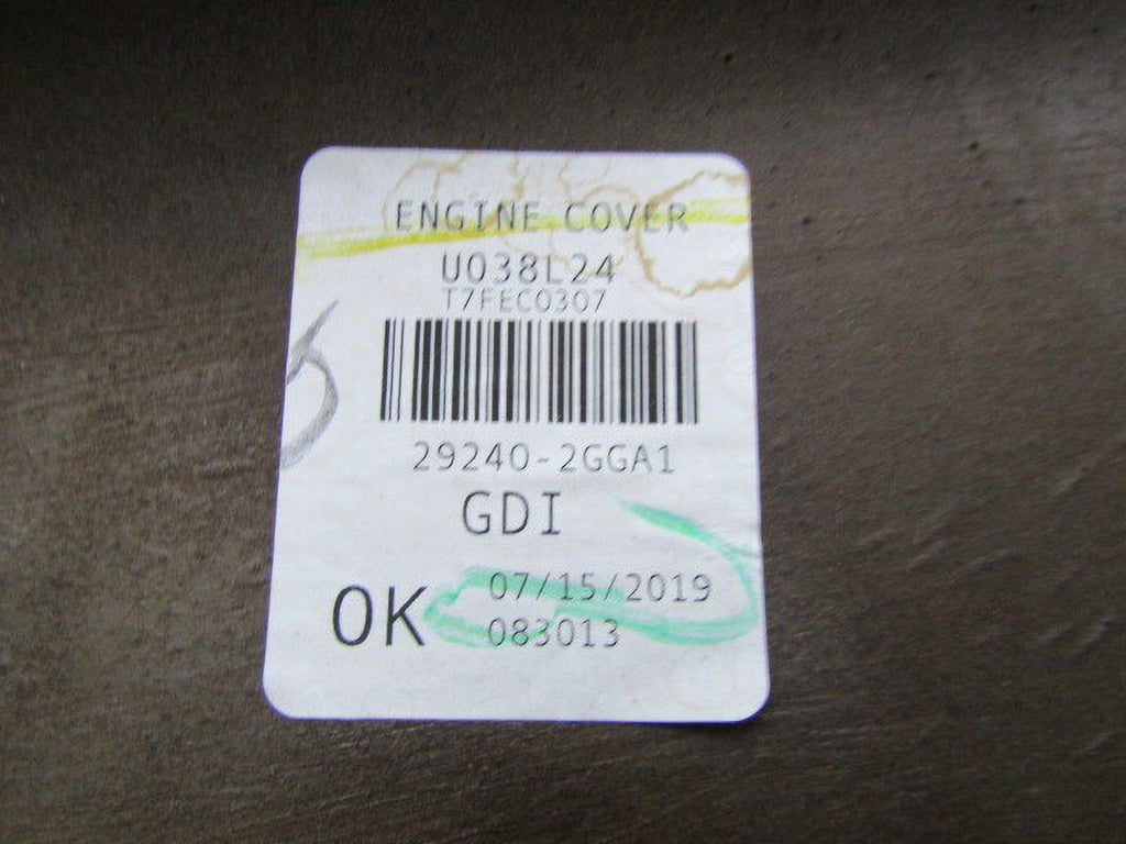 Upper Engine Cover Black OEM F1912