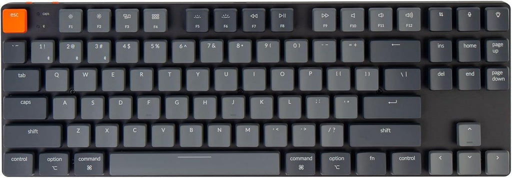 87 Keys Ultra-Slim Wireless Bluetooth/USB Wired Mechanical Keyboard K915