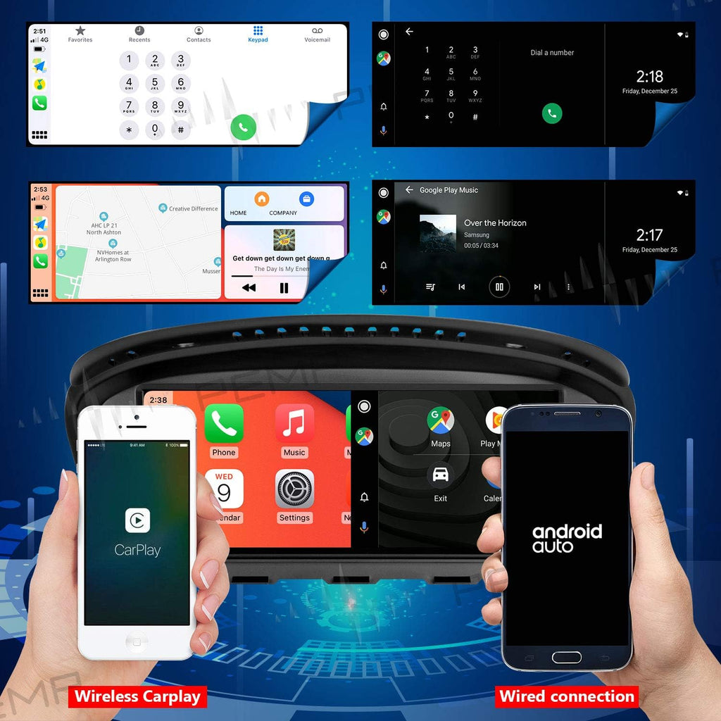 8.8 inch IPS Screen Android 10 Qualcomm 8-core 4+64G Carplay Head Unit G46703