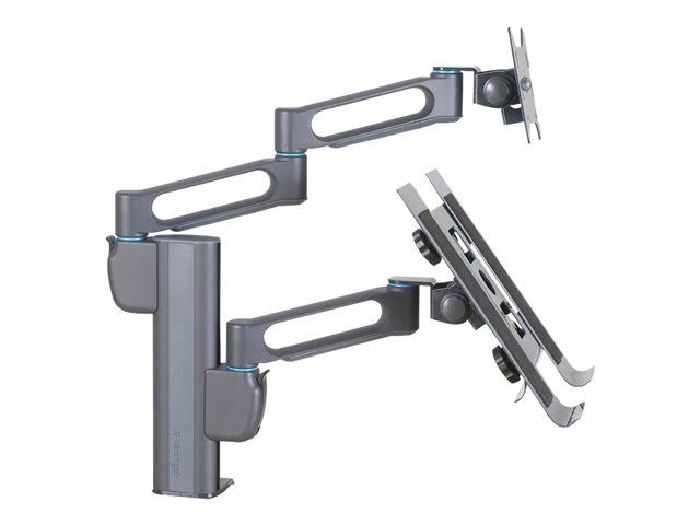 Charcoal Dual Monitor Arm W265