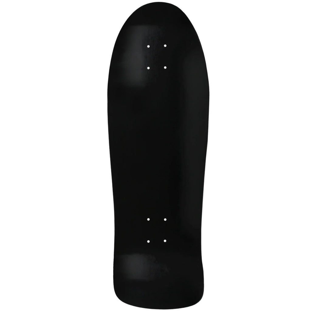 Black 30" Complete Skateboard with Hollow Silver Trucks and 58mm White Wheels T4122