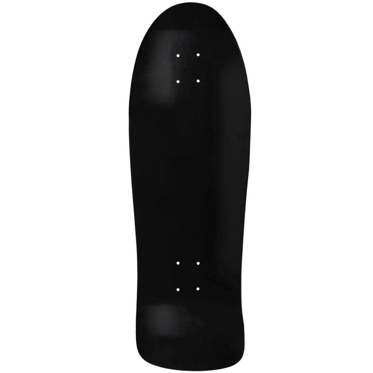 Black 30" Complete Skateboard with Hollow Silver Trucks and 58mm White Wheels T4122