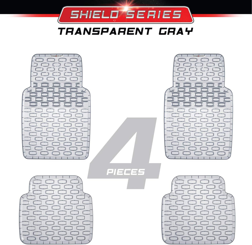 4 pcs Rubber Car Floor Mats X981833