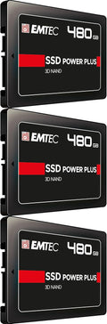 480GB 2.5" SATA III Internal Solid State Drive (SSD) (3-Pack) W647103