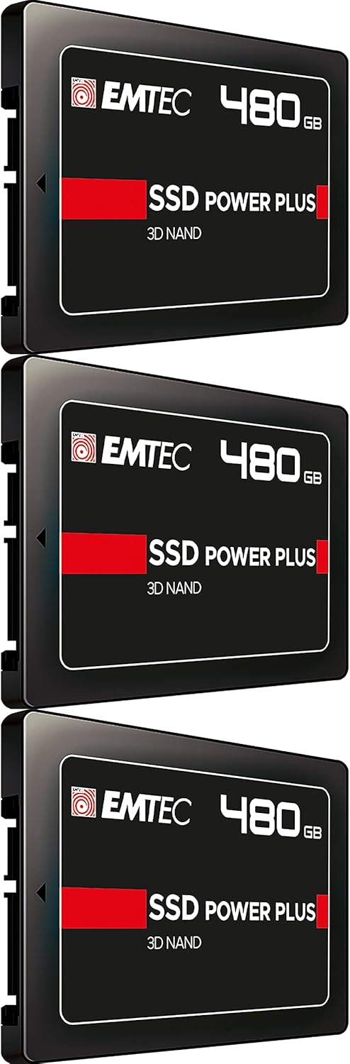 480GB 2.5" SATA III Internal Solid State Drive (SSD) (3-Pack) W647103