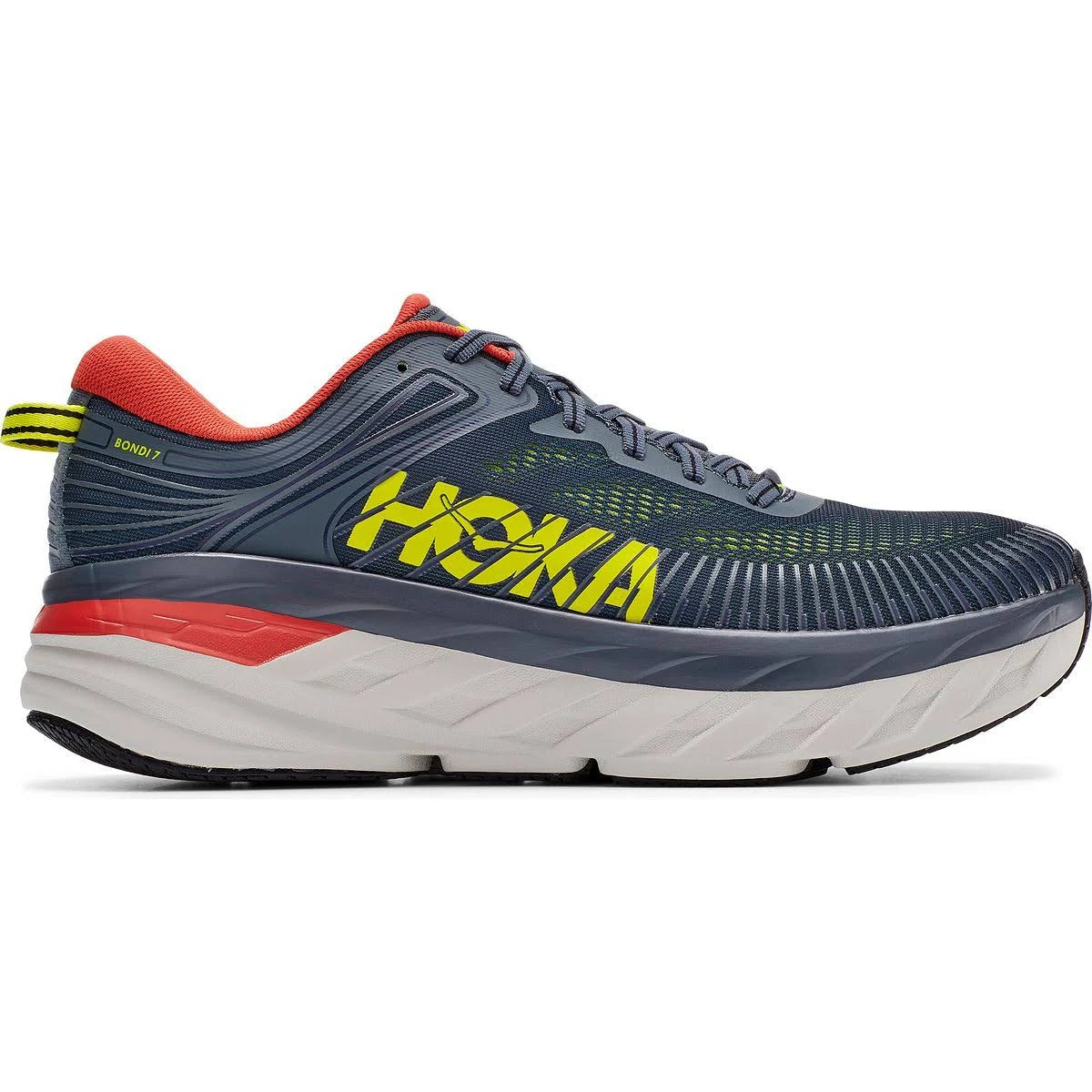 Men's Bondi 7 Turbulence Chili Shoes E738