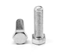 1 1/4x22-7 x 3 1/2x22 Coarse Thread Hex Cap Screw Full Thread Stainless Steel 18-8 S34098