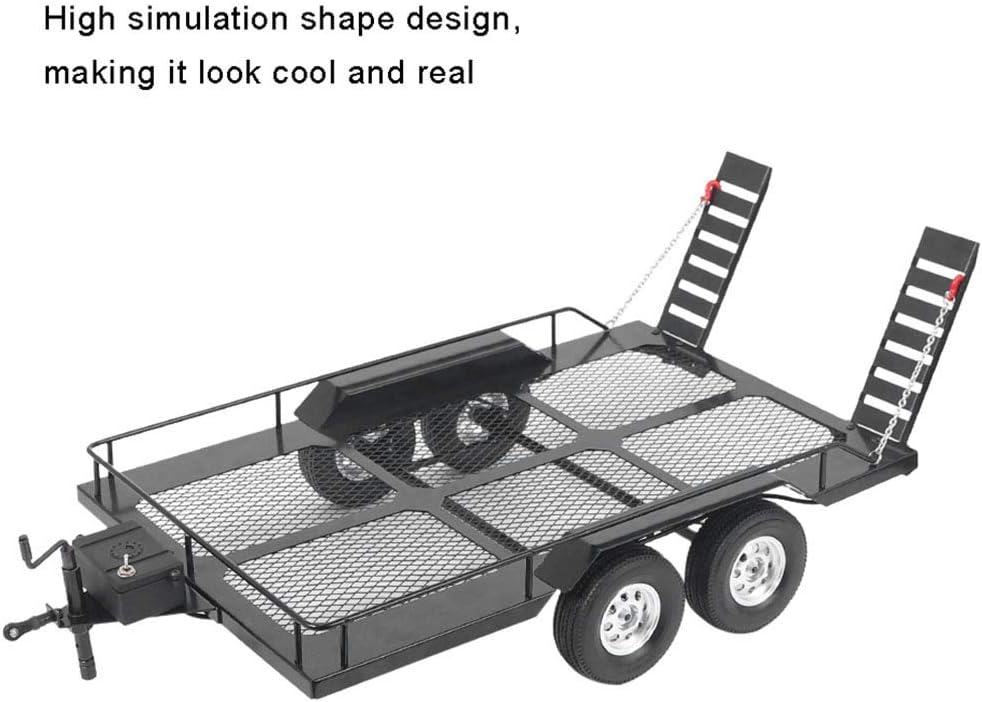 1/10 Scale Heavy-Duty RC Trailer G28255