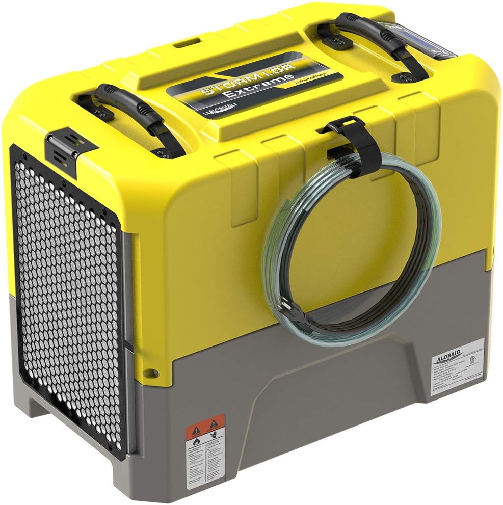180 PPD Commercial Dehumidifier with Pump Drain Hose V8973