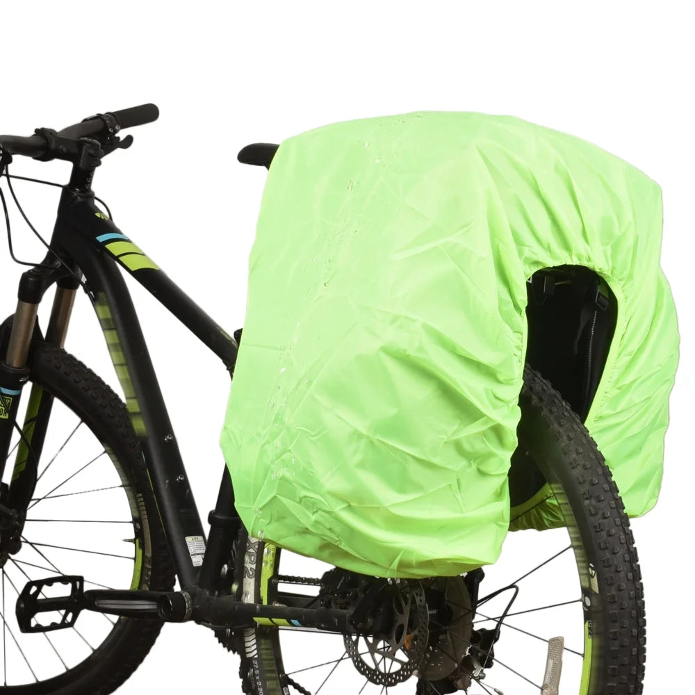 3 in 1 Multifunction Mountain Bike Bag Pannier Rear Seat Trunk Bag with Waterproof Rain Cover R502124