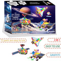 3 In 1 Solar Robot Kit with Paints and Paintbrush DIY Science Experiments Toy S782140