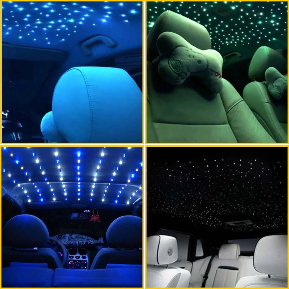 500pc Fiber Optic Car Headliner Star Light Kit Remote V18895