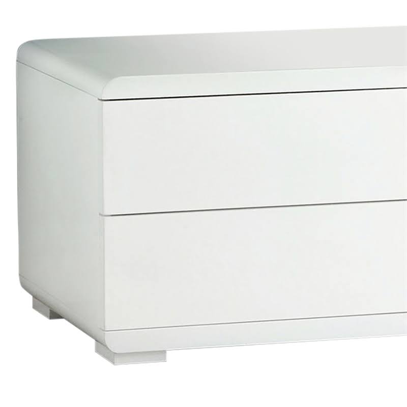 White TV Stand P255