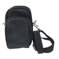 Black Leather Camera Bag W60237