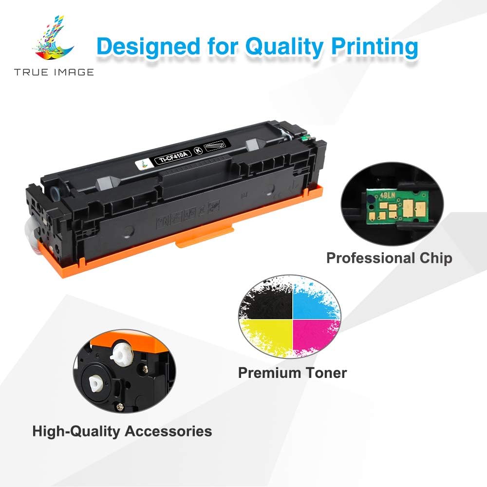 Compatible Toner Cartridge 4-Pack (Black Cyan Yellow Magenta) X198