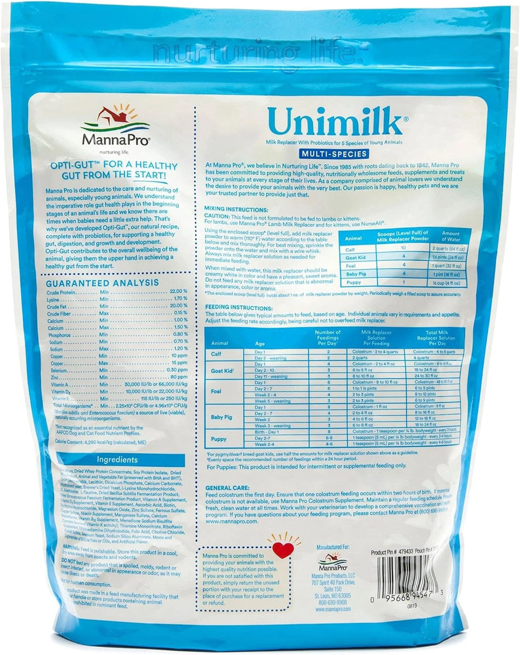 3.5 lb Unimilk A687336