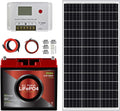 100W 12V Solar Power Kit with 20Ah LiFePO4 Battery S90553