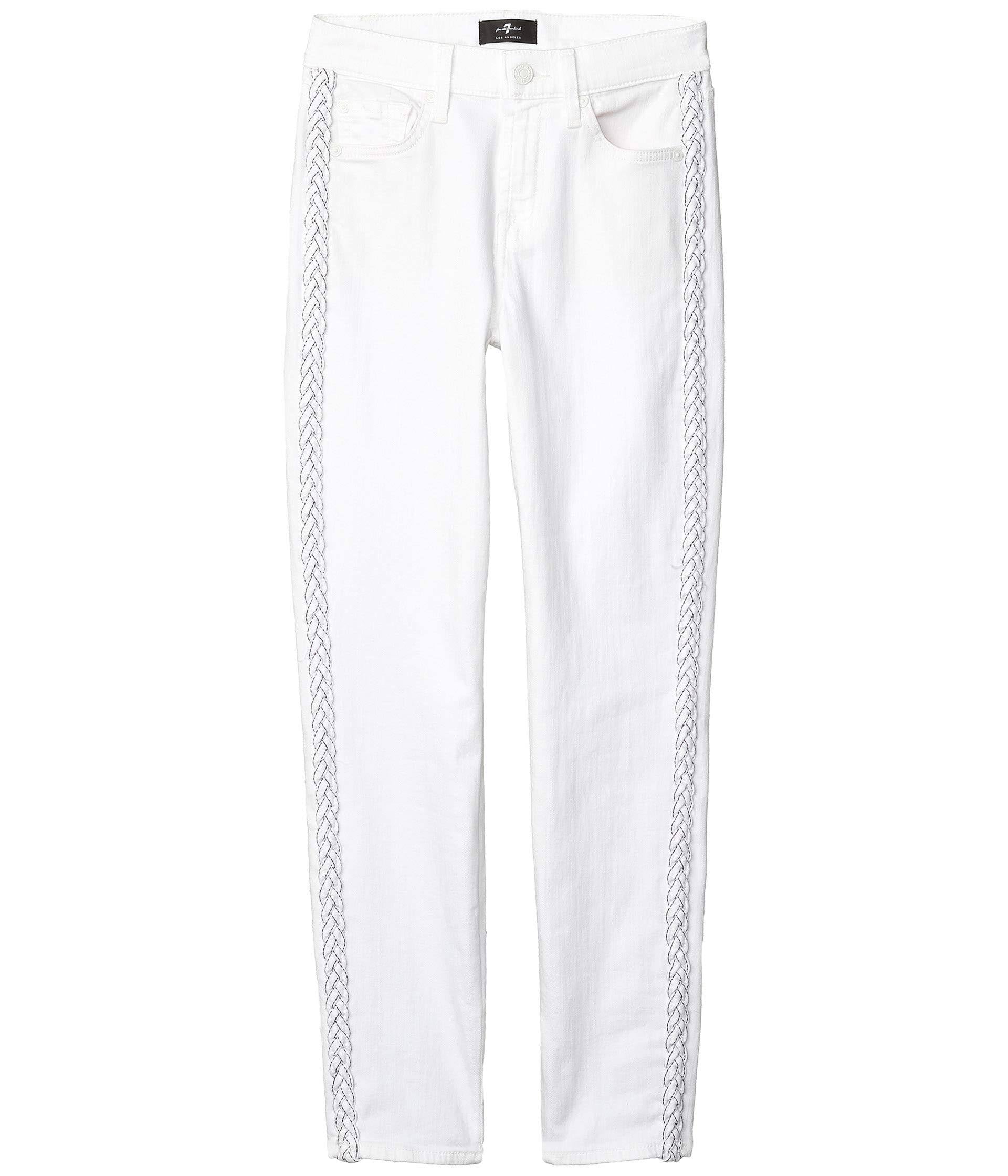 Clean White Ankle Skinny Jeans G477134