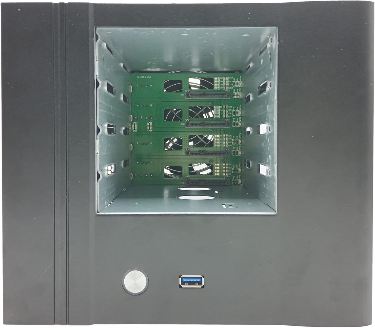 4 Bay NAS Case with Hot Swap Backplane A539