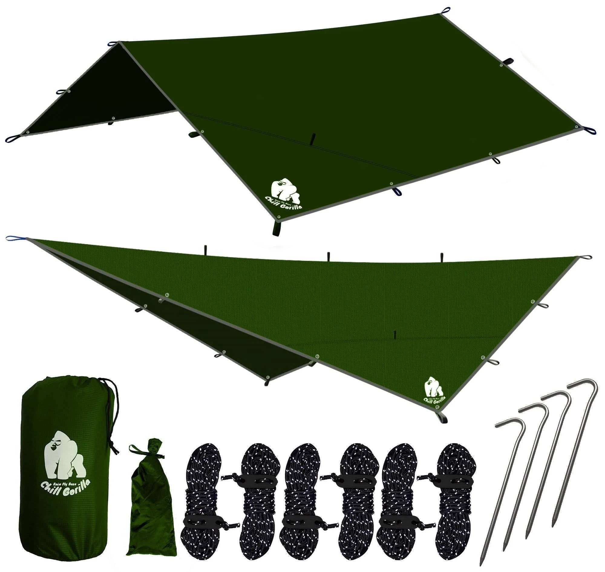 12 ft Waterproof Camping Tarp P535550