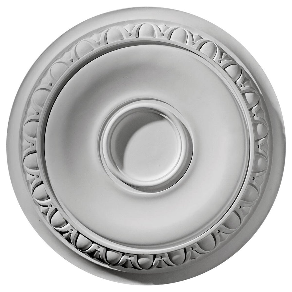 24 1/4x22OD x 1 1/2x22P Ceiling Medallion Hand-Painted Smokey Topaz Crackle Y75081