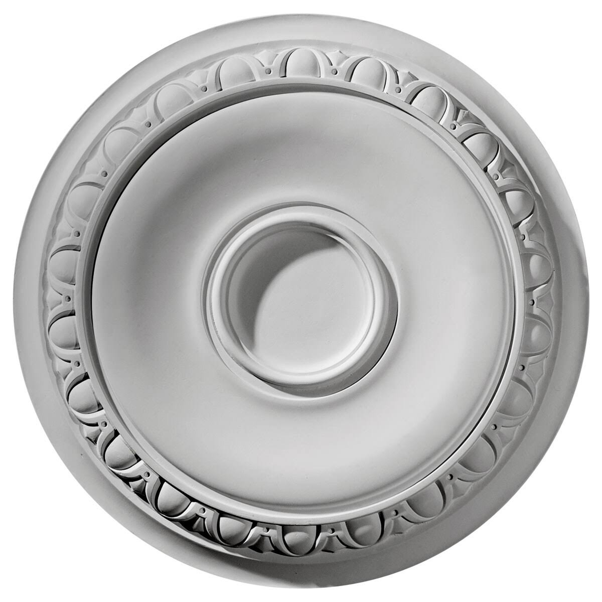 24 1/4x22OD x 1 1/2x22P Ceiling Medallion Hand-Painted Smokey Topaz Crackle Y75081