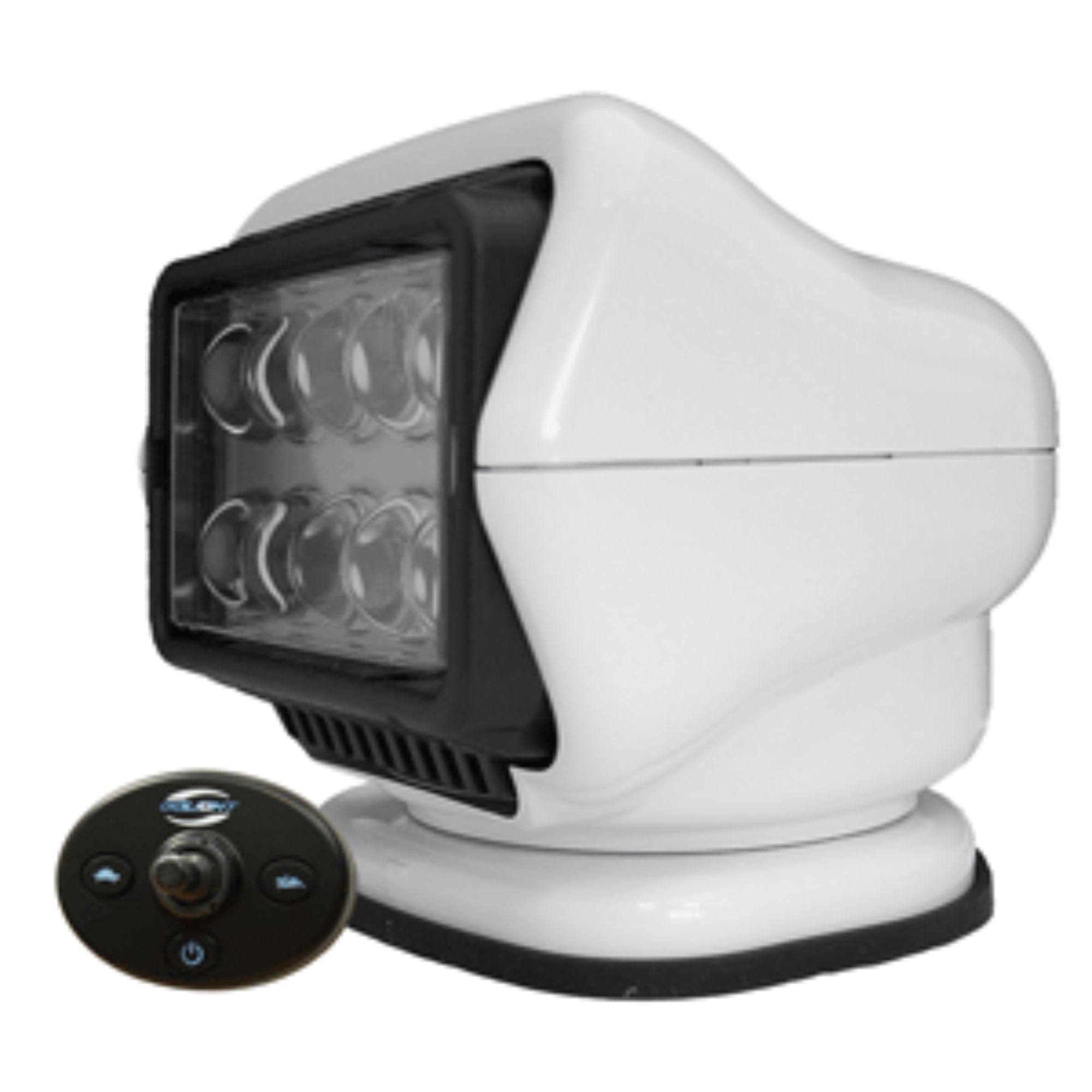 White LED Stryker Searchlight with Wired Dash Remote H280
