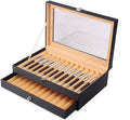 36 Piece Glass Pen Display Case with Drawer T489