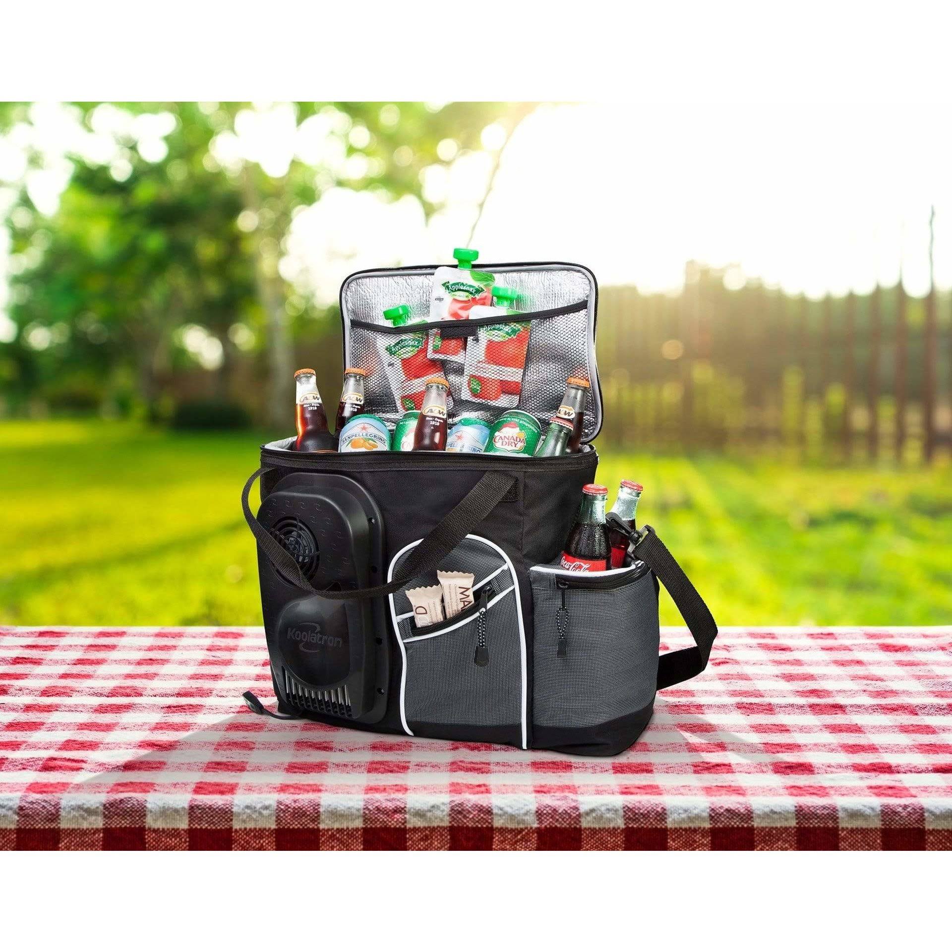 26-Quart Soft-Sided Cooler Bag Black/Gray P90291