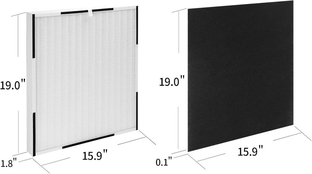 Replacement Filter for Air Purifier, H13 True HEPA Filter, Pack of 2 I8688