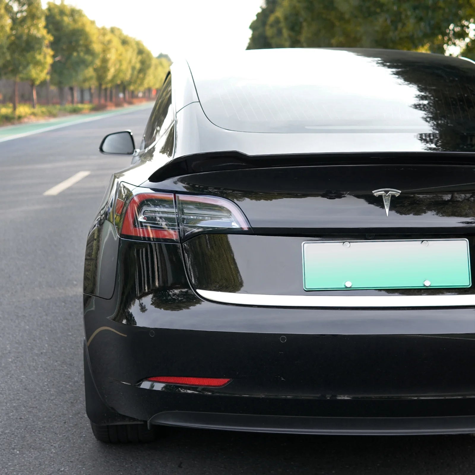 Glossy Black Rear Spoiler for Tesla Model 3 G2904