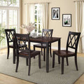 5 Piece Solid Wood Dining Set G9510