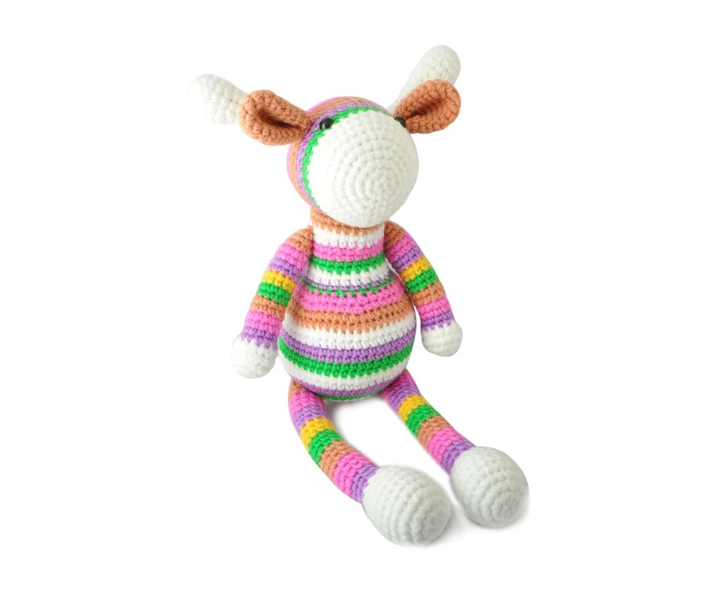 Multicolor Amigurumi Stuffed Toy Doll Y323467