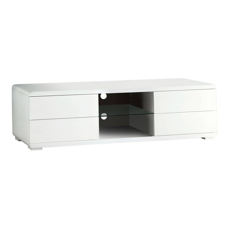 White TV Stand P255