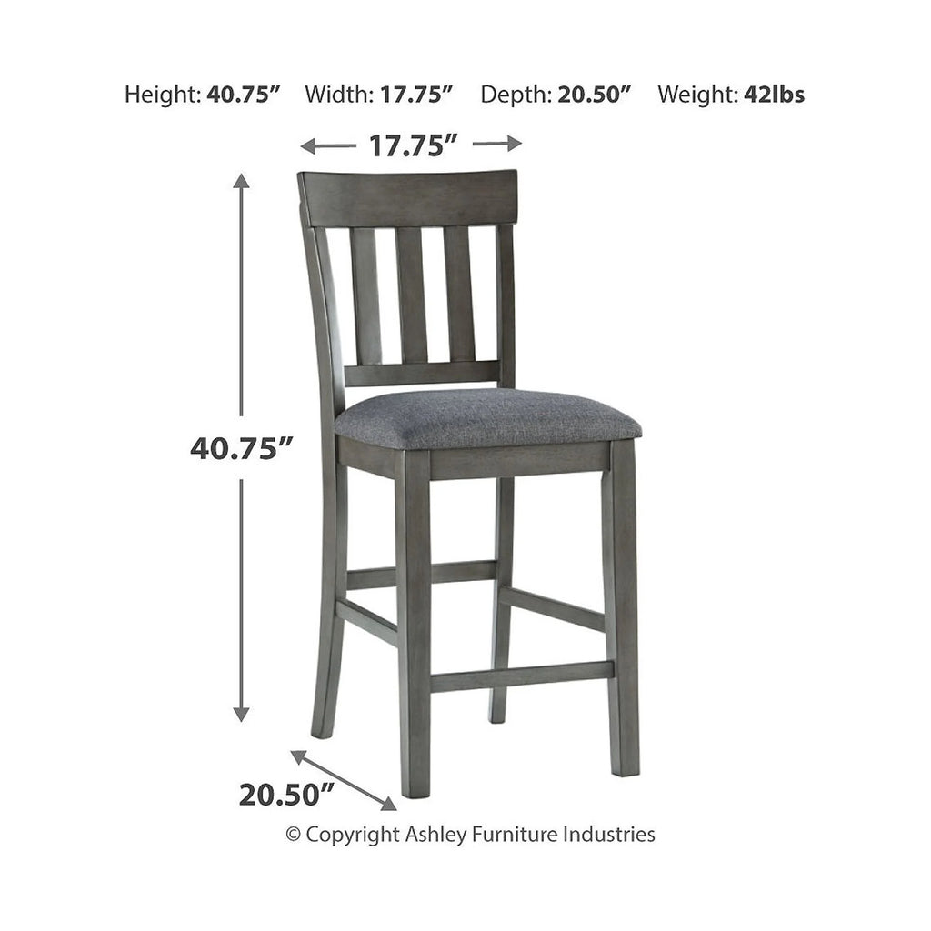 Counter Height Upholstered Barstool, Set of 2 I150