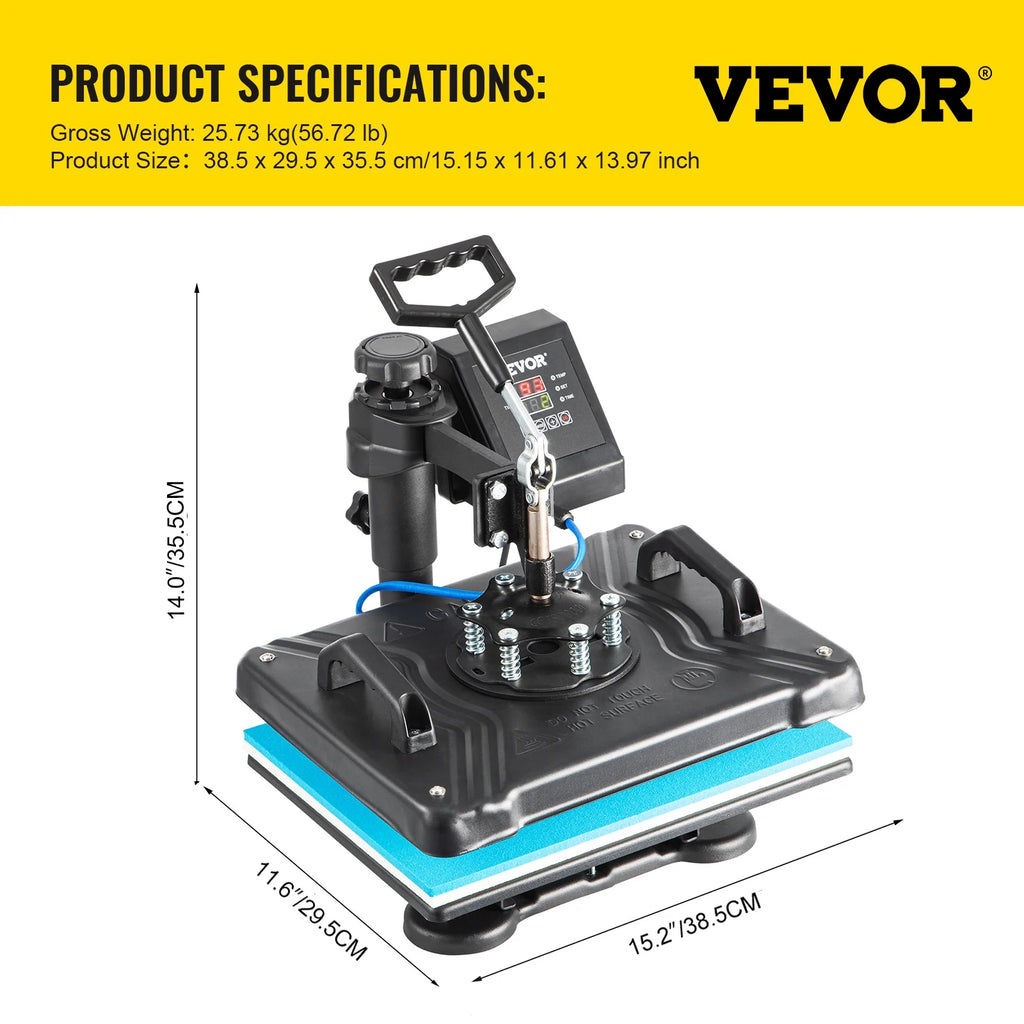 5 in 1 Heat Press Machine Digital Multifunctional Sublimation G315839