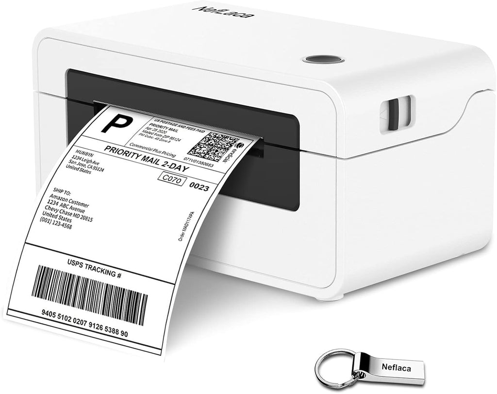 Thermal Label Printer 4x6 USB Direct Thermal Label Maker Y319