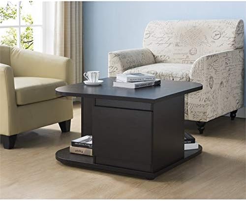 Cappuccino Wood Storage Coffee Table U99421