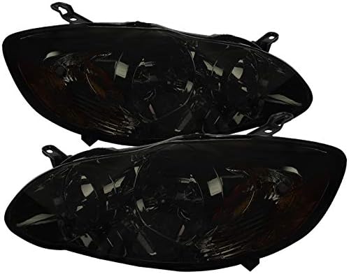 Smoke Lens Head Lights and Amber Corner Signal Lamps Pair X28151